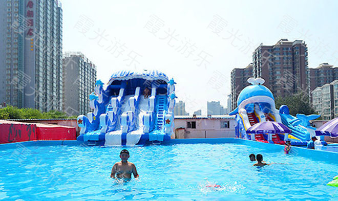 扬州大型充气泳池